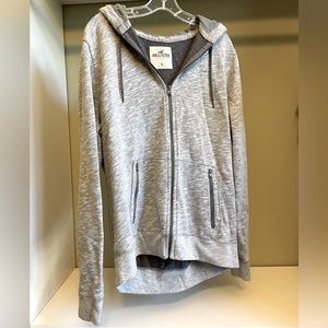 Hollister men’s gray jacket in a size X-Large